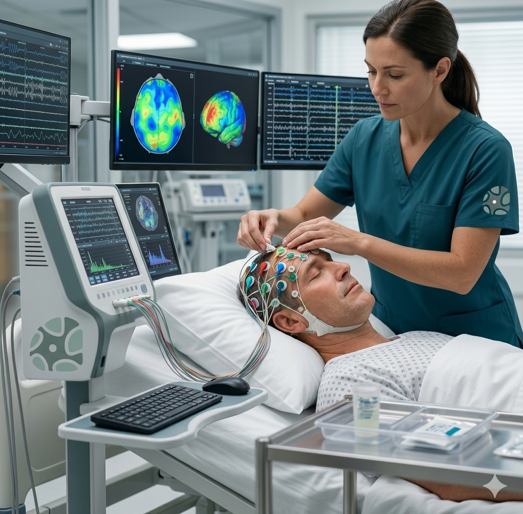 EEG con Mapeo Cerebral