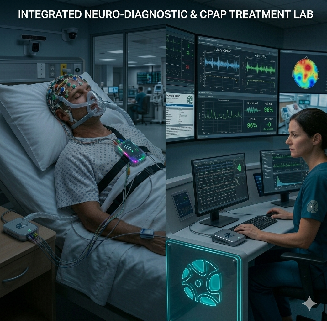 Polisomnografía Noche Dividida